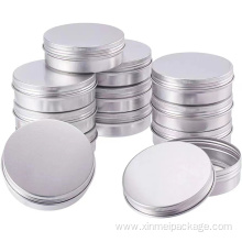 Rust proof metal tin 100g for candle jars